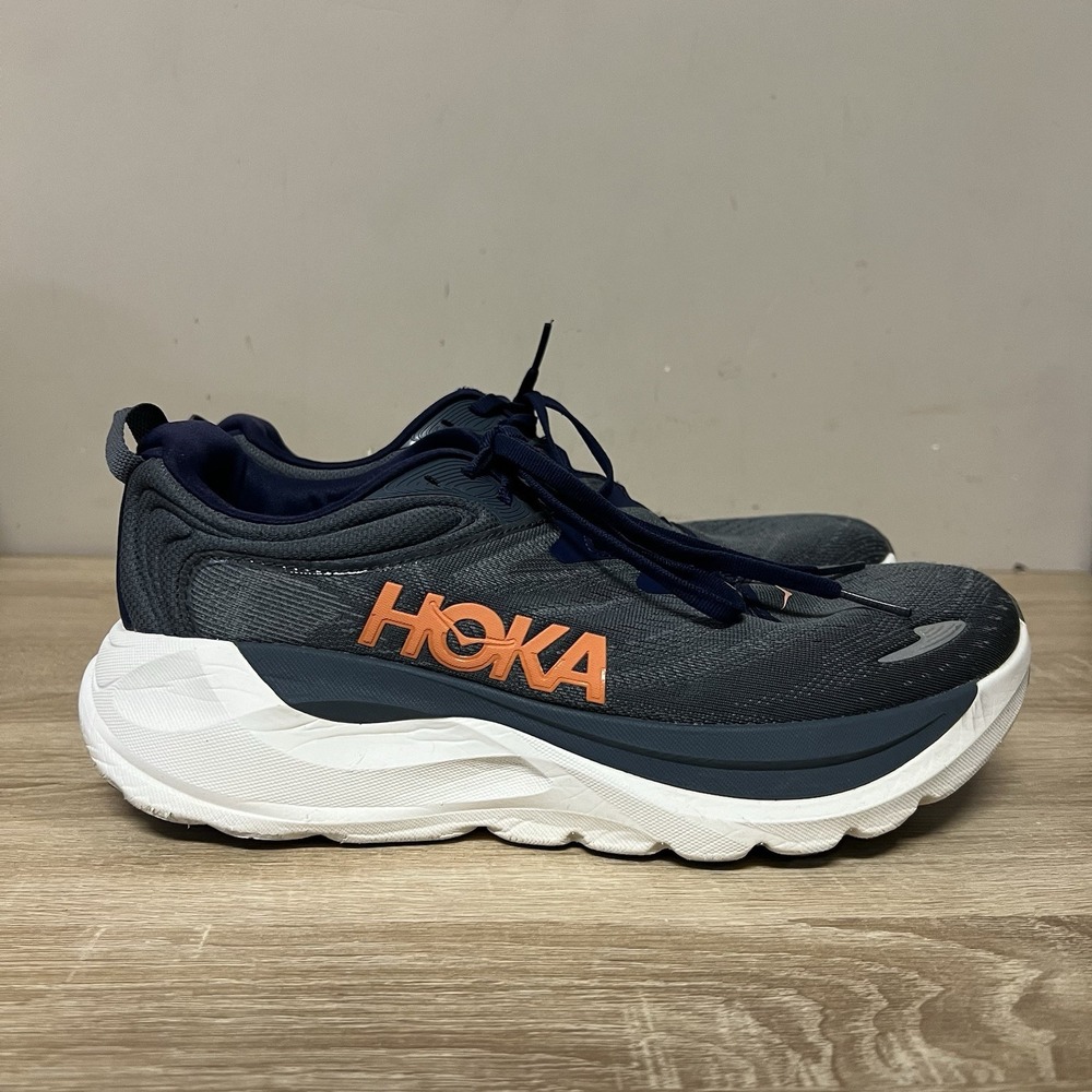Hoka One One Gaviota 6 Faded Navy Running Shoe's Mens Size 9 Wide 2E 1171934MLFD